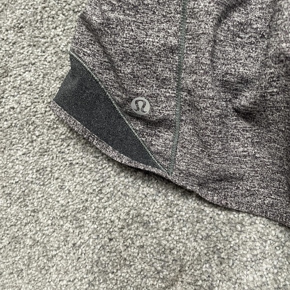 Lululemon Shorts Womens 6 Gray Speed Up Heather Lined Running Athletic Pocket - Picture 3 of 9